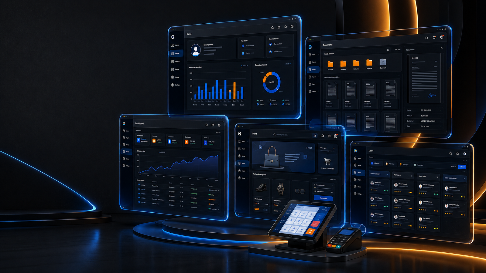 VBRS product ecosystem dashboards